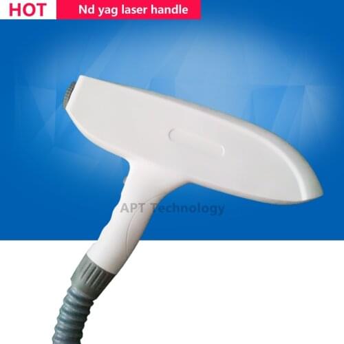 Q-switched ND YAG laser handle / handpiece for tattoo and spot removal