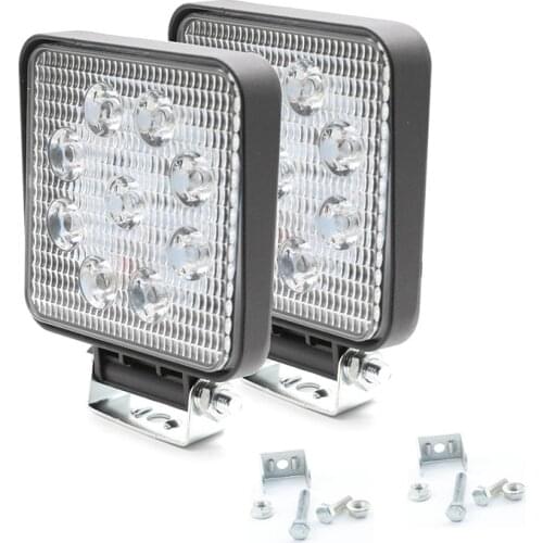 Work Light 27W Mini Led Bar Off Road Led Light 12V 24V Additional Spotlights 4x4 Driving Lights Car Accessories Lightbar Beam