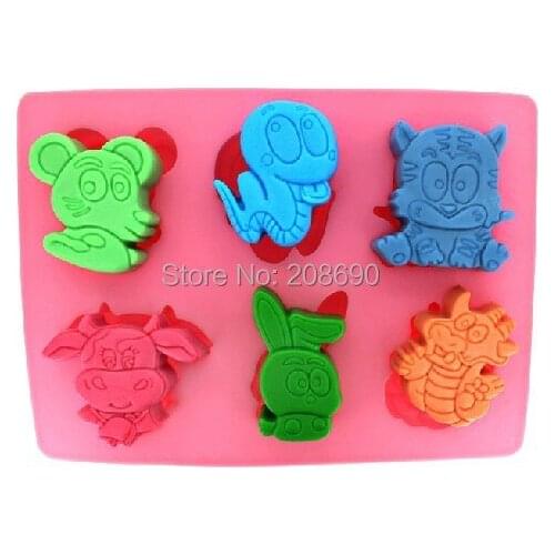 DIY 12 Zodiac Silicone molds for cake decorating