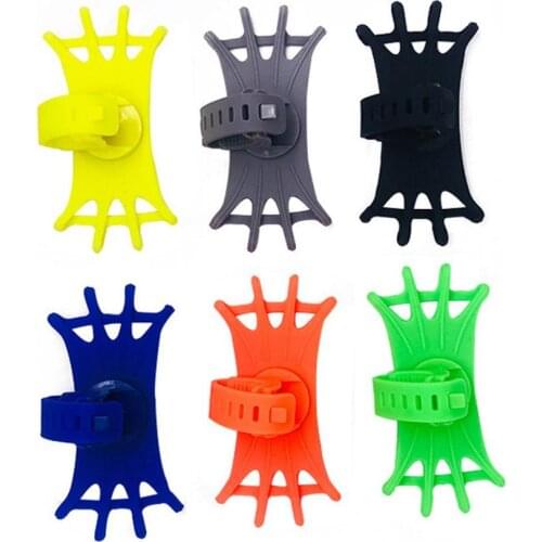 Silicone Bicycle Phone Holder Mobile Phone Stand Bike GPS Clip Bike Handlebar Stand Mount Bracket Phone Holder