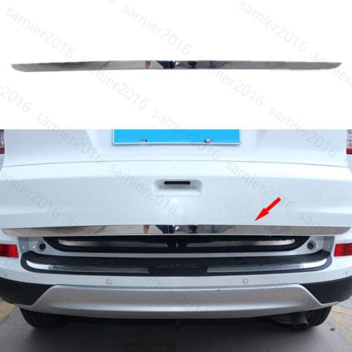 Steel Tail Rear Trunk Door Bottom Tailgate Cover Trim For Honda CRV CR-V 12-2016