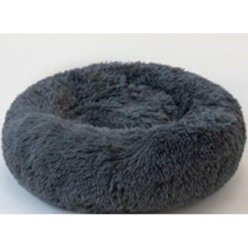 Winter Warm Pet Nest Round Long Hair Kennel Cat Dog Soft And Comfortable Warm Pet Nest Sleeping Pad Pet Supplies