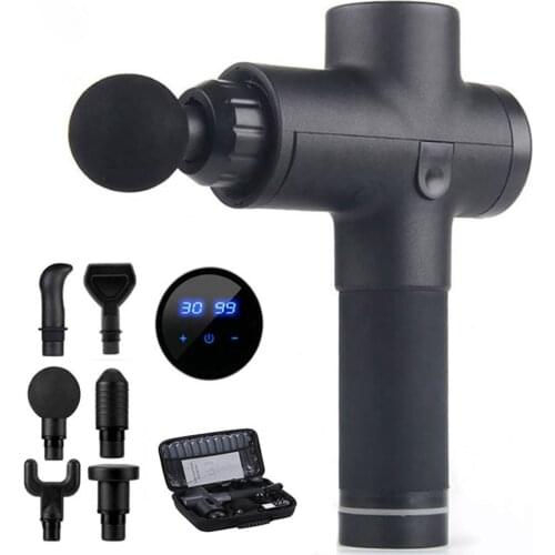 30+ Deep Tissue Muscle Massage Gun Body Shoulder Back Neck Massager Exercising Athletes Relaxation Slimming Shaping Pain Relief