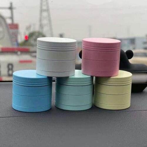 4-Layers Zinc Alloy Grass Grinders 63mm Diameter Sturdy Tobacco Herbal Shredder Spice Crusher Glow In The Dark Weed Accessories