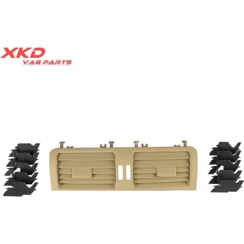 Beige Front Console Center Gril Dash AC Air Heater Vent cover Fit For R350 R500 A2518300554