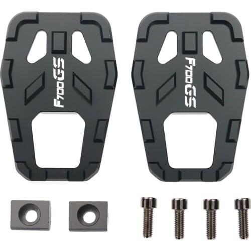 For F 700GS F700 GS F700GS Motorcycle Accessories Billet Wide Footpegs Pedals Rest Widening Footpegs