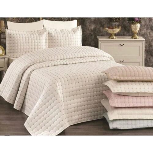 Home textile quilted stylish and beautifully designed duvet cover pillowcase bed double bedspread and set king queen embroider