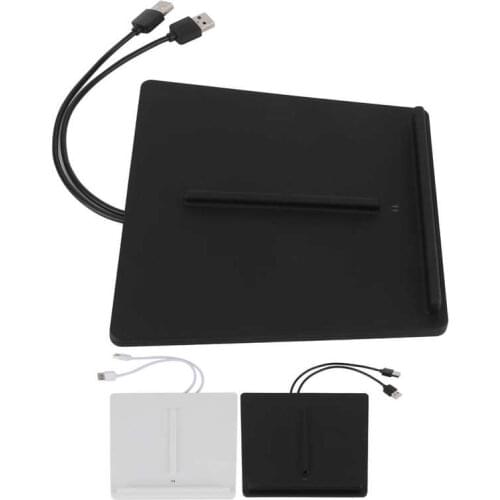 Wireless Charging Mat 10W Wireless Charging Pad Car Phone Charger Dual Position Fit for Tesla Model 3 /Model Y