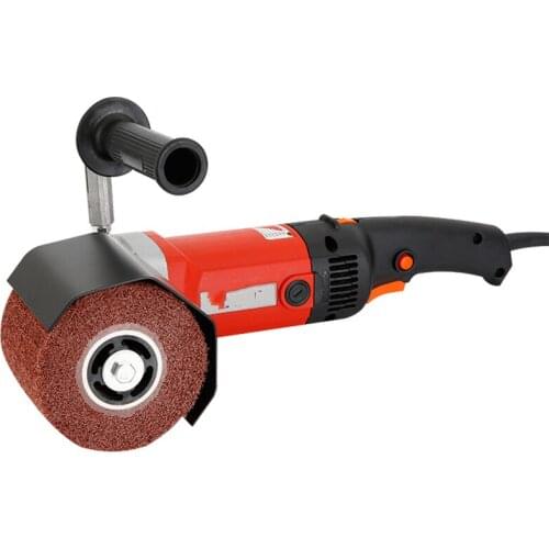 220V/750W Handheld Small Belt Machine Multi-Function DIY Metal Angle Grinder Belt Polishing And Grinding Machine