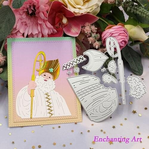 The Bishop Metal Cutting Dies 2021 New Stencils for DIY Scrapbooking/Photo Album Decorative Embossing DIY Paper Cards