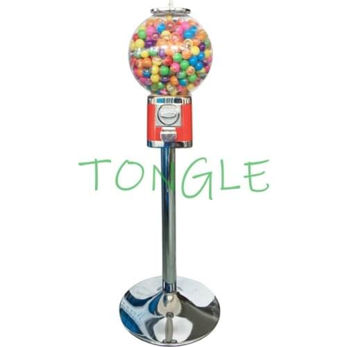 Amusement Park Token Coin Operated Mini Arcade Game Machine Bouncy Ball Candy Gashapon Capsules Toy Prize Gift Vending Machine