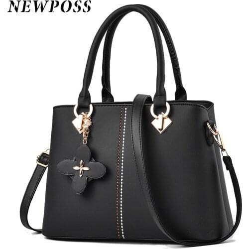 Newposs Famous Designer Brand Bags Women Leather Handbags 2021 Luxury Ladies Hand Bags Purse Fashion Shoulder Bags