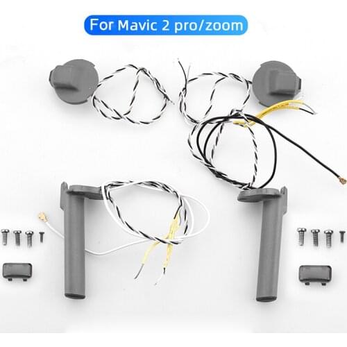 Front/Rear Motor Arm Landing Gear Left/Right Leg Cover with Antenna for DJI Mavic 2 Pro Zoom Drone Replacement Parts Accessories