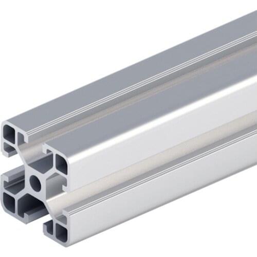 20/30/40/50/60 type Aluminum Profile Extrusion Length length 50cm Cnc European Standard Anodized Linear Rail For 3d Printer