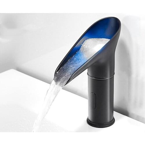 Luxury Hot and Cold Automatic inflared Sensor Faucet for Kitchen bathroom Basin Sink water saving Inductive Water Tap