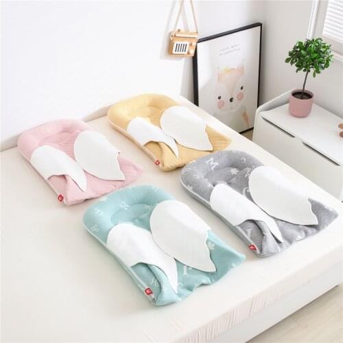 43*115cm Foldable Knitted Wing Bed Wrapped Blanket Bag Is Portable Removable And Washable Travel Bed Crib Crib