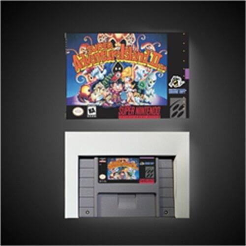 Super Adventure Island II 2 - RPG Game Card Battery Save US Version Retail Box
