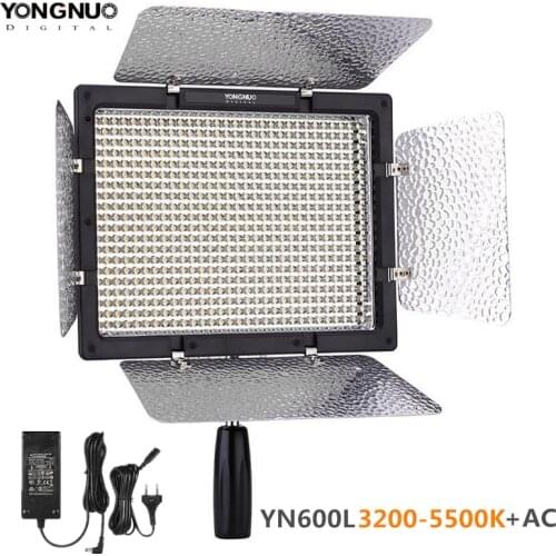 YONGNUO YN600L YN600 LED Video Light Panel 3200K-5500K LED Photography lighting with Wireless Remote APP Remote Control