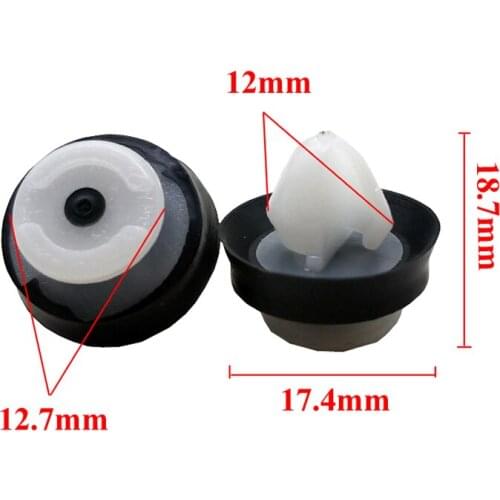 High Quality Plastic Clips For Peugeot 206 207 307 308 408 508 3008 Interior Door Card Clips Car Interior Door Trim Panel Clips