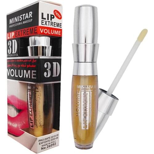 1PC Shiny Liquid Sexy Lip Enhancement Lipstick Long Lasting 3D Sexy Super Volume Plump It Lip Gloss Moisturizing Lip T0874