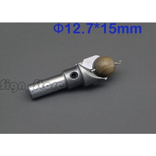 1pc Solid Carbide Woodworking Router Bit Buddha Beads Ball Drill Woodworking Tools Wooden Beads Diameter 12.7mm * 15mm