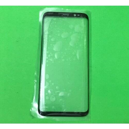 10pcs Front Outer Screen Glass with OCA for Samsung S7 edge S8 S9 + Note 8 9 Touch Screen Outer Cracked Glass Replacement