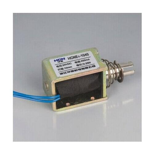 24VDC Pull Hold/Release 10mm Stroke 2.4Kg Force Electromagnet Solenoid Actuator