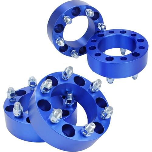 4pcs 6x5.5 14x1.5 2" Wheel Spacers For 2007 GMC Sierra 1500 Chevrolet Silverado