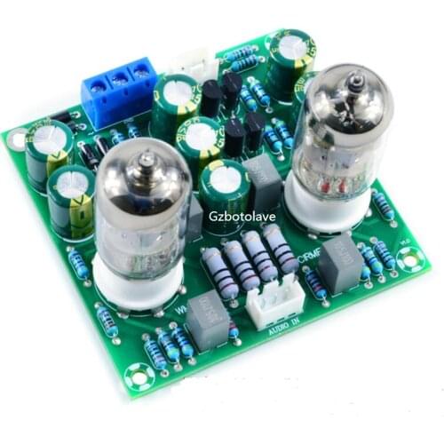 6J1/6J2 hifi fever tube preamplifier kit /finished board Dual power version