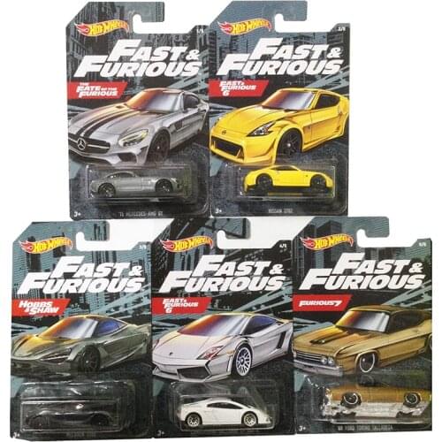 Hot Wheels 1/64 Fast Furious And Diecast Car NISSAN 370Z McLAREN 720S Collector Edition Metal Alloy Car