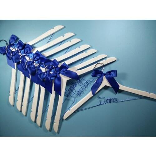 Free shipping 16 Personalized Wedding Hanger, bridesmaid gifts, name hanger, brides hanger bride gift