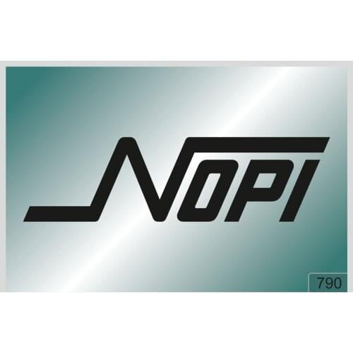 For NOPI -2 pcs. stickers HIGH QUALITY DECALS different colors 790
