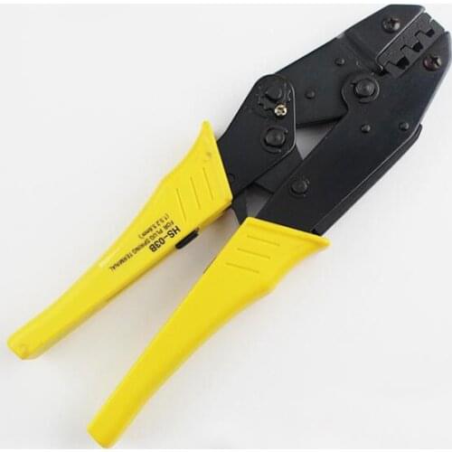 HS-03B HS-03BC Ratchet European Style CrimpingPlier Crimper For Insulated Terminal Tabs Receptacle AWG16-10 1.5-6mm2 0.5-6.0mm2