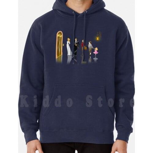 ... And Into A Nightmare hoodies long sleeve Hollywood Tower Hotel Terror Elevator Scary Art Ride Dragon