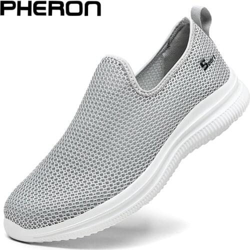 Summer Mesh Men Shoes Lightweight Sneakers Men Fashion Casual Walking Shoes 2021 Breathable Mens Loafers Zapatillas Hombre
