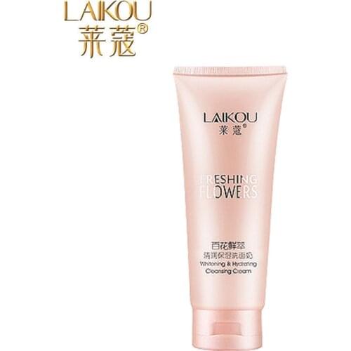 LAIKOU 100g Cherry Blossoms Essence Deep Cleansing Facial Care Oil Control Ance Treatment Blackhead Removal Moisturizing Skin