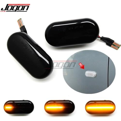 LED Dynamic Side Marker indicator Blinker Light For Nissan Qashqai J10 NP300 Navara Note E11 Versa Dualis Micra K12 350Z