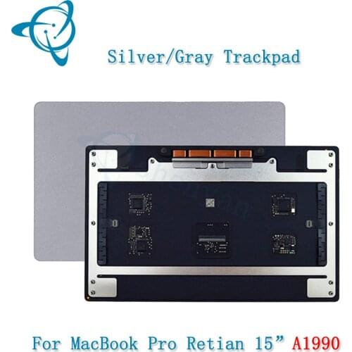 Shenyan A1990 Trackpad For Macbook Pro Retina 15" Touch Pad With Cable Gray/Silver 2018 2019 Year EMC3215