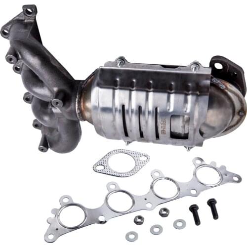 Exhaust Manifold & Headers w/ Integrated For Cat. Converter For Kia Rio Rio5 1.6L 2006 2007 2008 2009 2010 2011