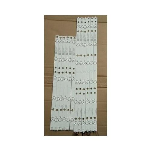 1set=12pcs Led backlight for LE50D1452 T5002S 50PFF3655/T3 LD50V02S LB-PF3528-GJD2P5C506X11-R/L-H/B 6leds+5leds
