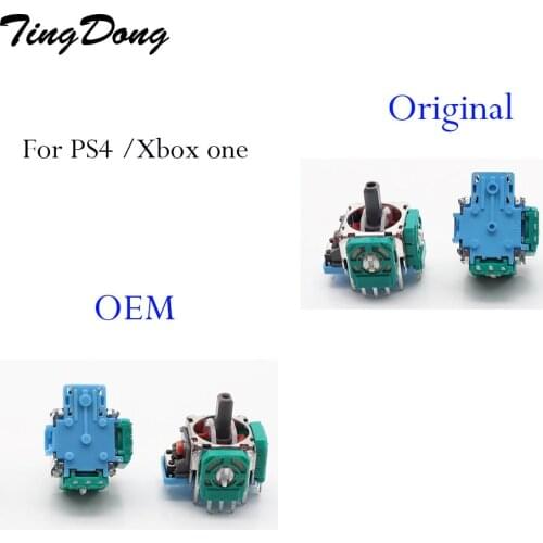 1PCS Right / Left Joystick 3D Analog Stick Sensor for Playstation 4 PS4 Controller Dualshock 4 repair Games Accessories
