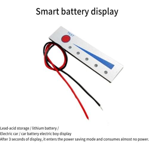 12V Lithium Battery Car Battery Dry Battery 1S/2S/3S/4S/5S/6S/7S Lithium Battery Power Indicator Tester LCD Display Meter Module