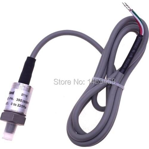 Free shipping 2pcs/lot OEM 39538061 IR screw air compressor pressure sensor press transducer with wires