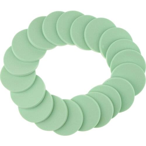 20pcs/Pack Makeup Foundation Blender Face Sponge Powder Puff Square/Round