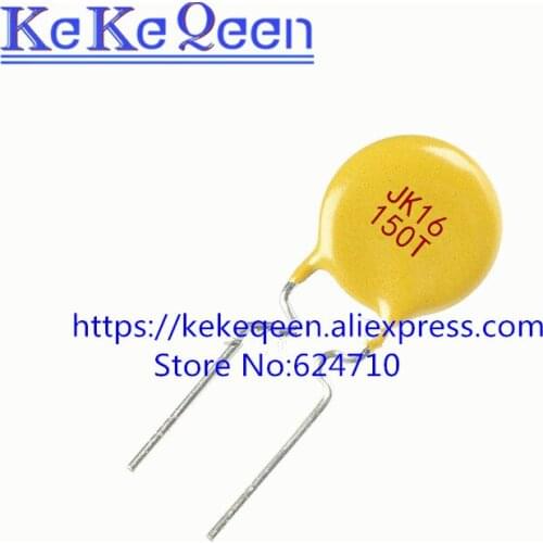 50PCS/LOT Self Recovery Fuse PPTC JK16-150T JK16-150 16V 1.5A 1500MA