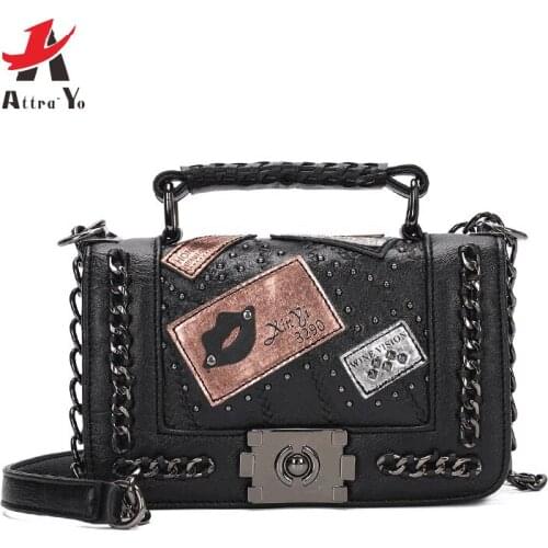 ATTRA-YO Women's Clutches On A Chain