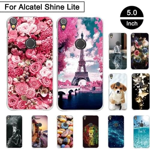 TPU Case For Alcatel Shine Lite OT5080 5.0" Back Cover For Alcatel Shine Lite OT5080 Silicon Cases For Alcatel Shine Lite Shells