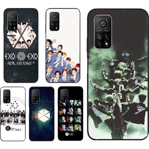 EXO From EXO Planet Kpop Korean Pop Case For POCO X3 Pro F3 M3 Back Cover Coque Funda For Xiaomi Mi 11 Lite Ultra Pro 10T 9T