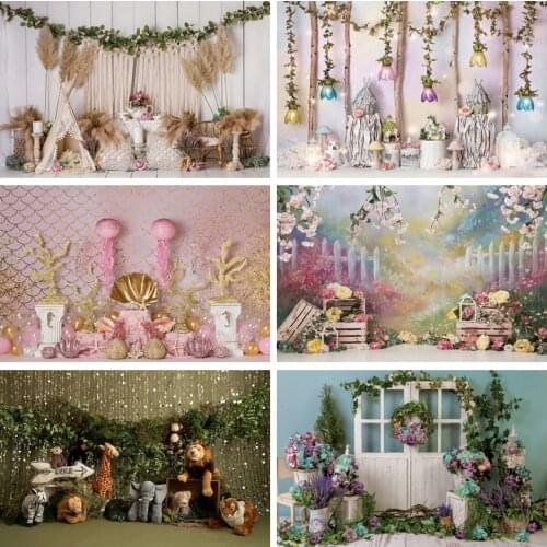 Yeele Photozone Balloon White House Birthday Party Decor Child Baby Photo Backgrounds Photography Backdrop Prop For Photo Studio