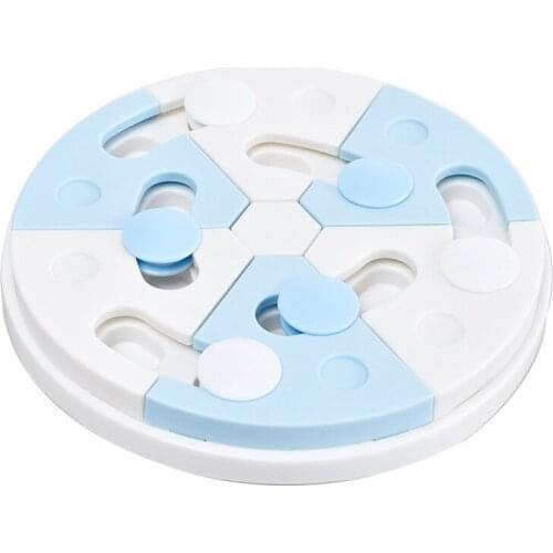 Interactive Dog Puzzle Game Toy Treat Dispenser for Dogs Training Funny Feeding Feeder to Aid Pets Digestion